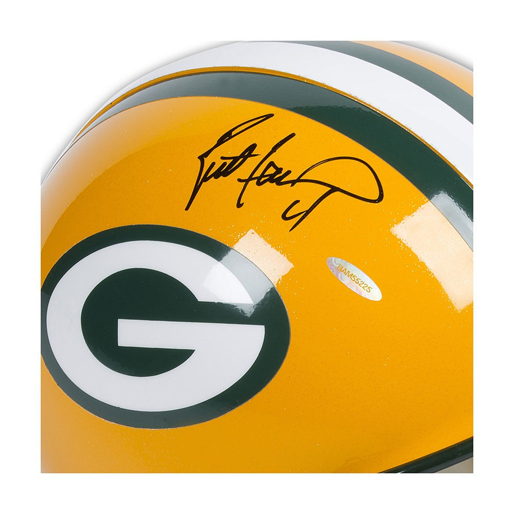 Brett Favre Autographed Green Bay Packers Authentic Helmet – Super
