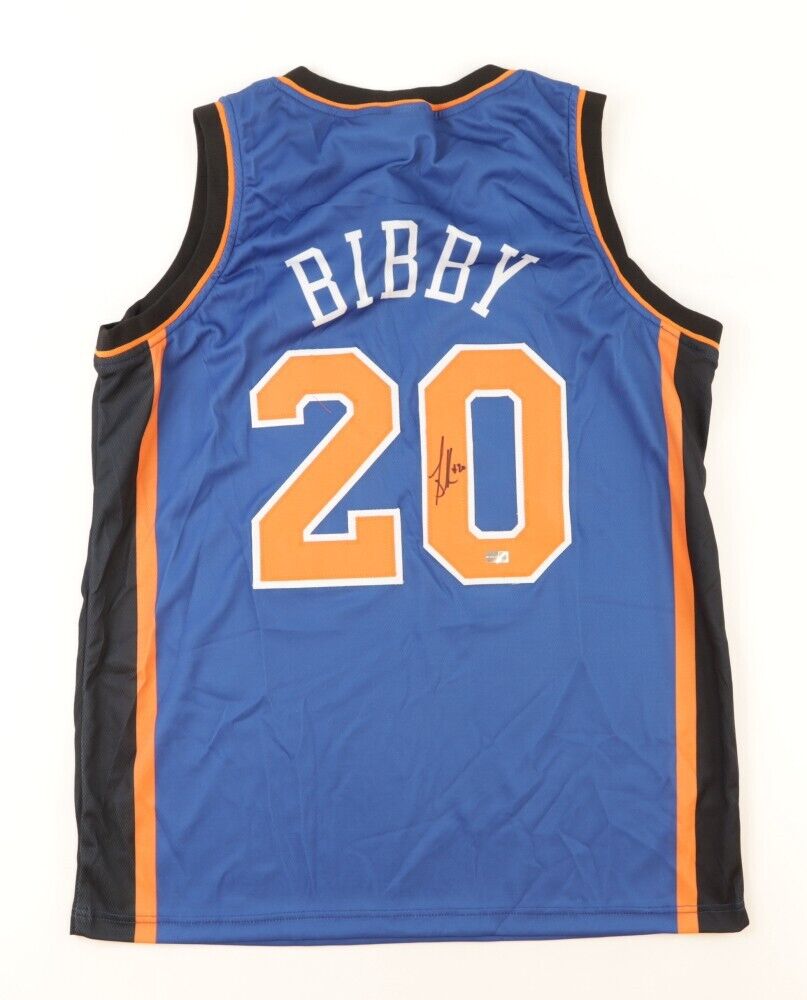 Mike Bibby Autographed Sacramento White Custom Basketball Jersey