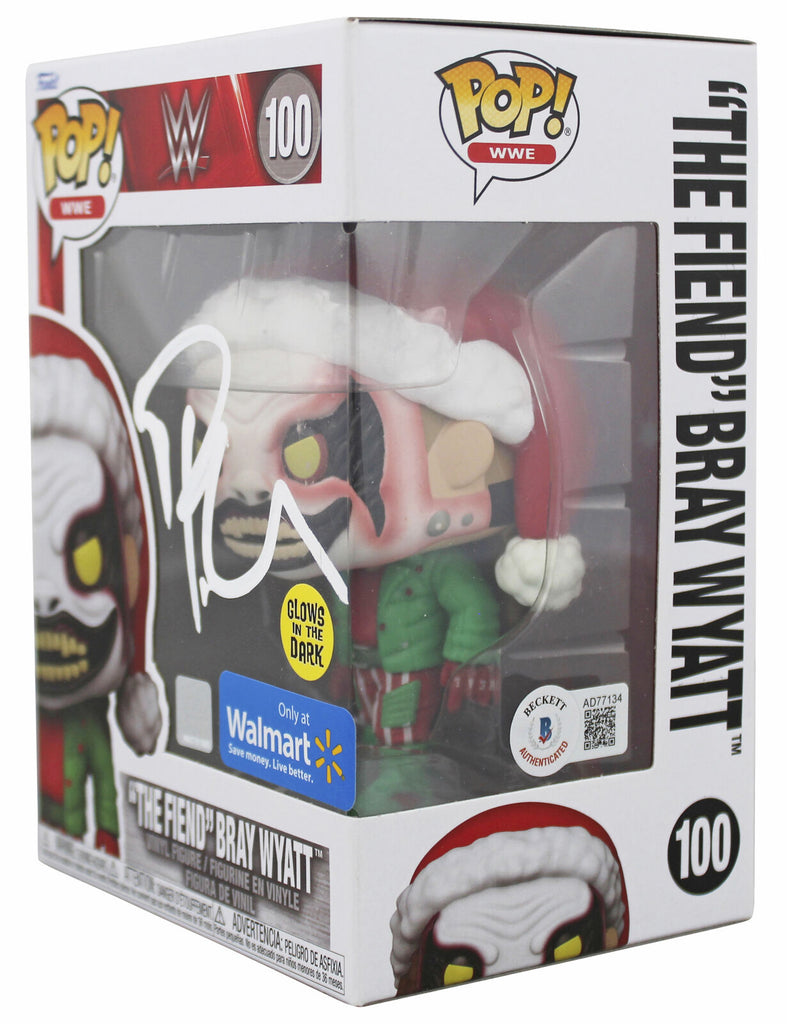 Bray Wyatt Signed #100 Pop! WWE The Fiend Funko Pop Vinyl Figure