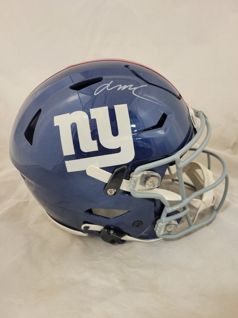 giants speedflex helmet ABDUL CARTER SIGNED NEW YORK GIANTS SPEEDFLEX HELMET BECKETT QR – Super Sports Center