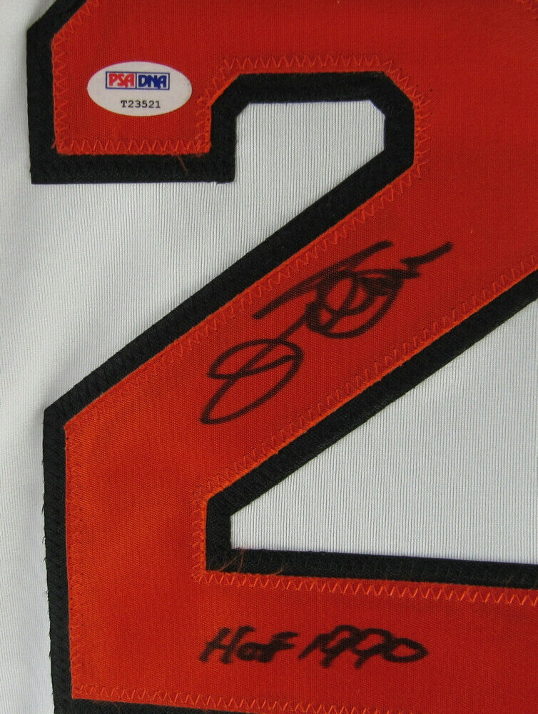 Jim Palmer Signed Baltimore Orioles White Home Jersey Inscribed