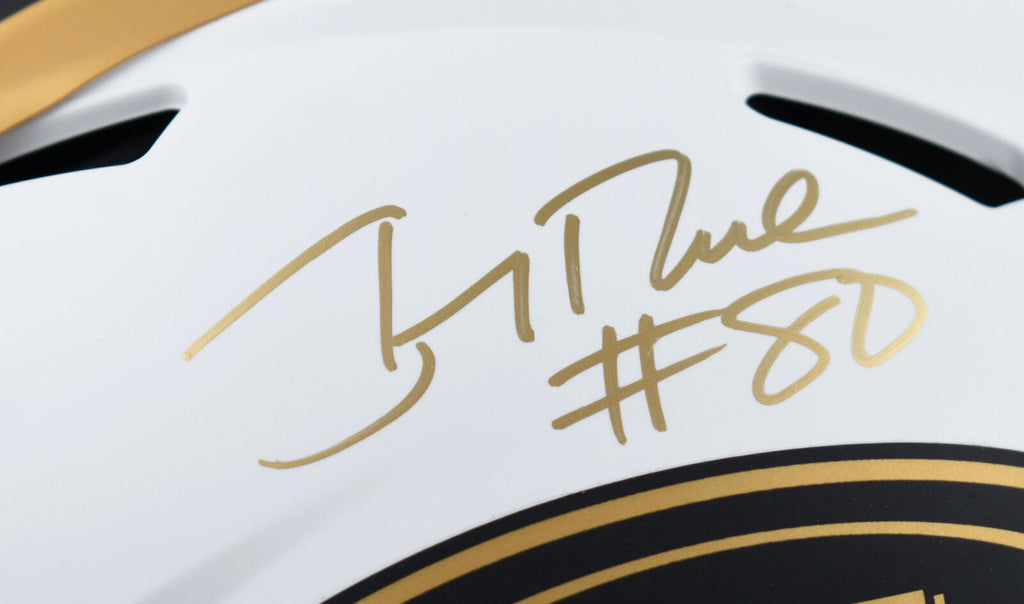 Jerry Rice Autographed 49ers F/S Lunar Speed Authentic Helmet