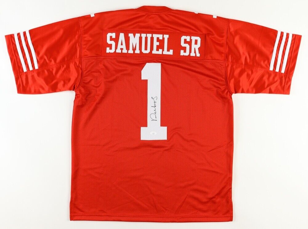 Maillot De Football Rouge Signé De Deebo Samuel De San Francisco Maillot De Football Rouge Signé De Deebo Samuel De San Francisco