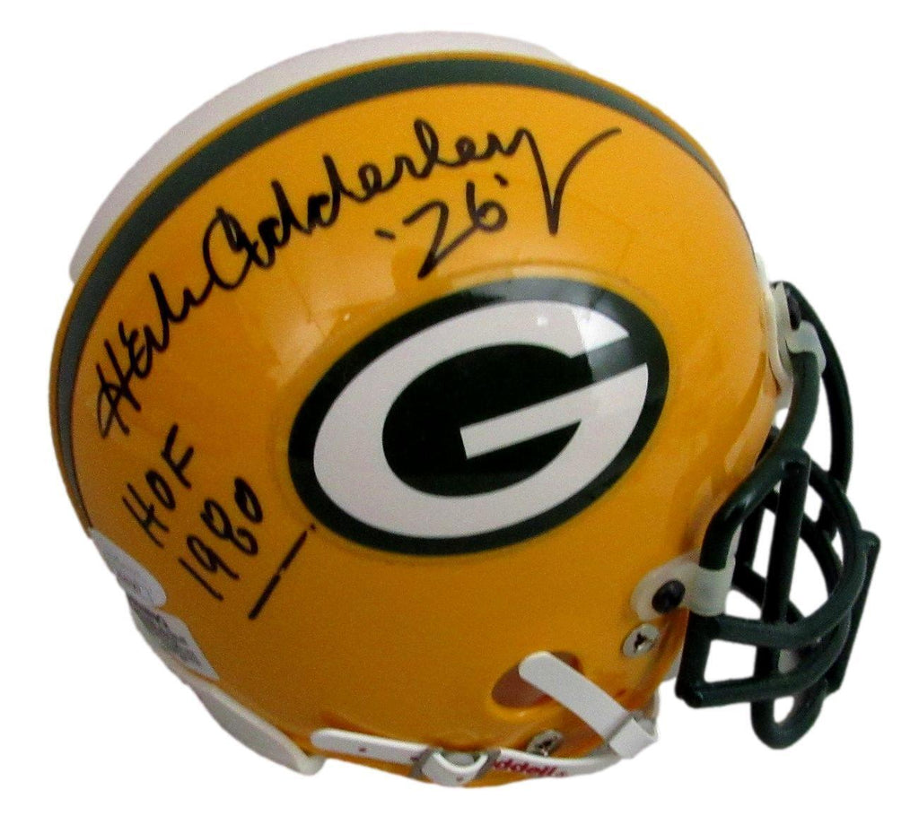 Herb Adderley HOF Autographed/Inscribed Mini Football Helmet Packers J – Super Sports Center