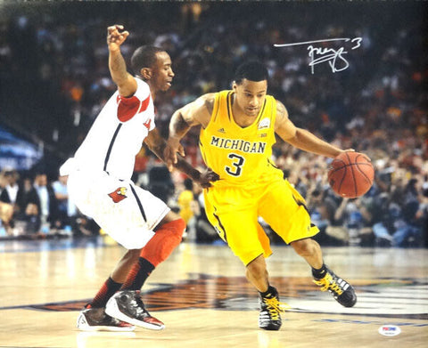 TREY BURKE AUTOGRAPHED SIGNED 16X20 PHOTO MICHIGAN WOLVERINES PSA/DNA 79260