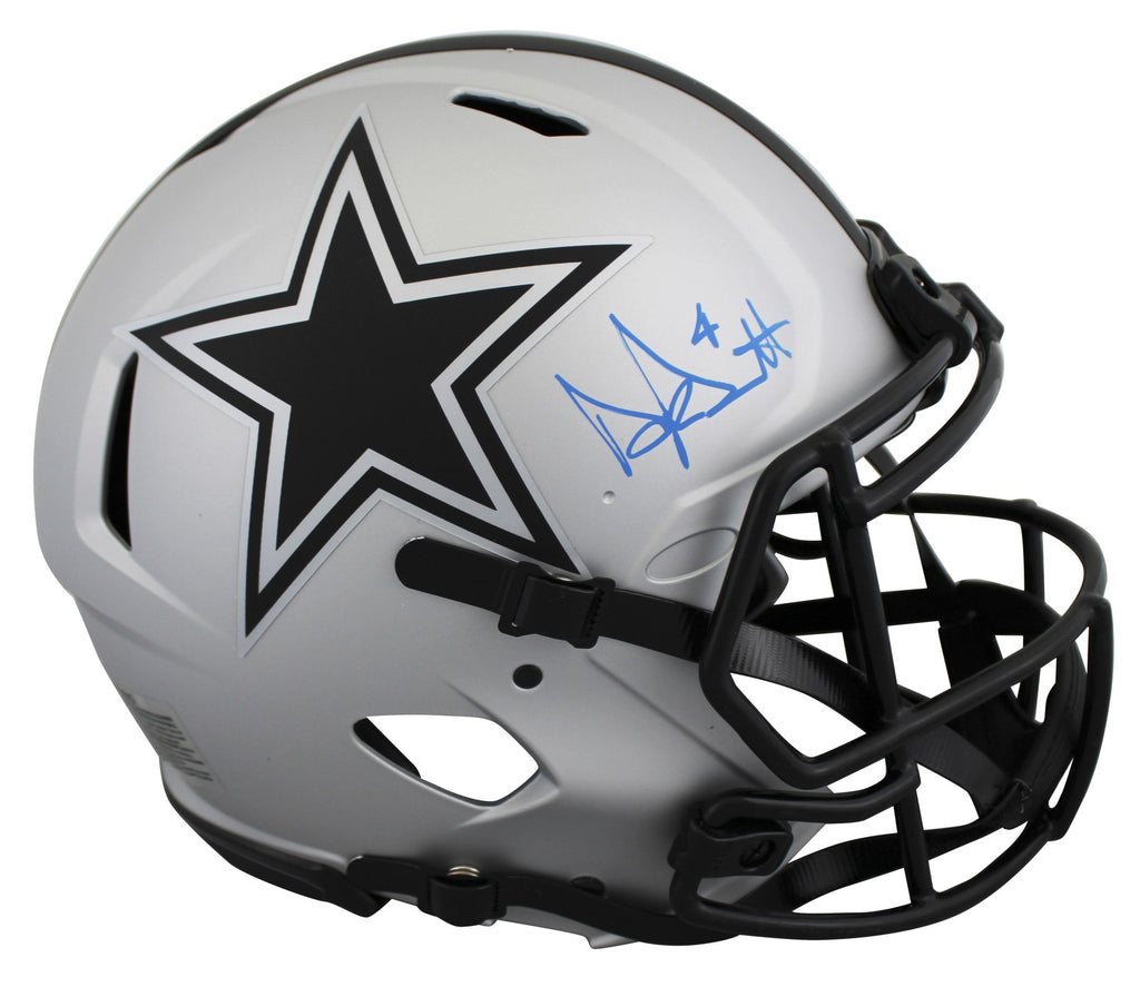 Dak Prescott Dallas Cowboys Fanatics Authentic Autographed Riddell Speed Helmet