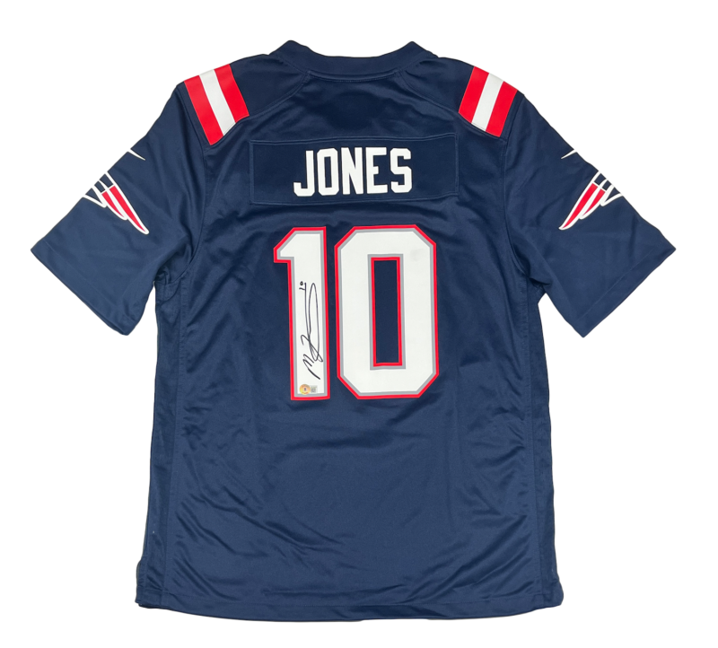 Mac Jones Autographed New England Patriots Nike Game Jersey