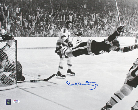 Bruins Bobby Orr Authentic Signed 16x20 Photo Auto Graded 10! PSA/DNA #U01346