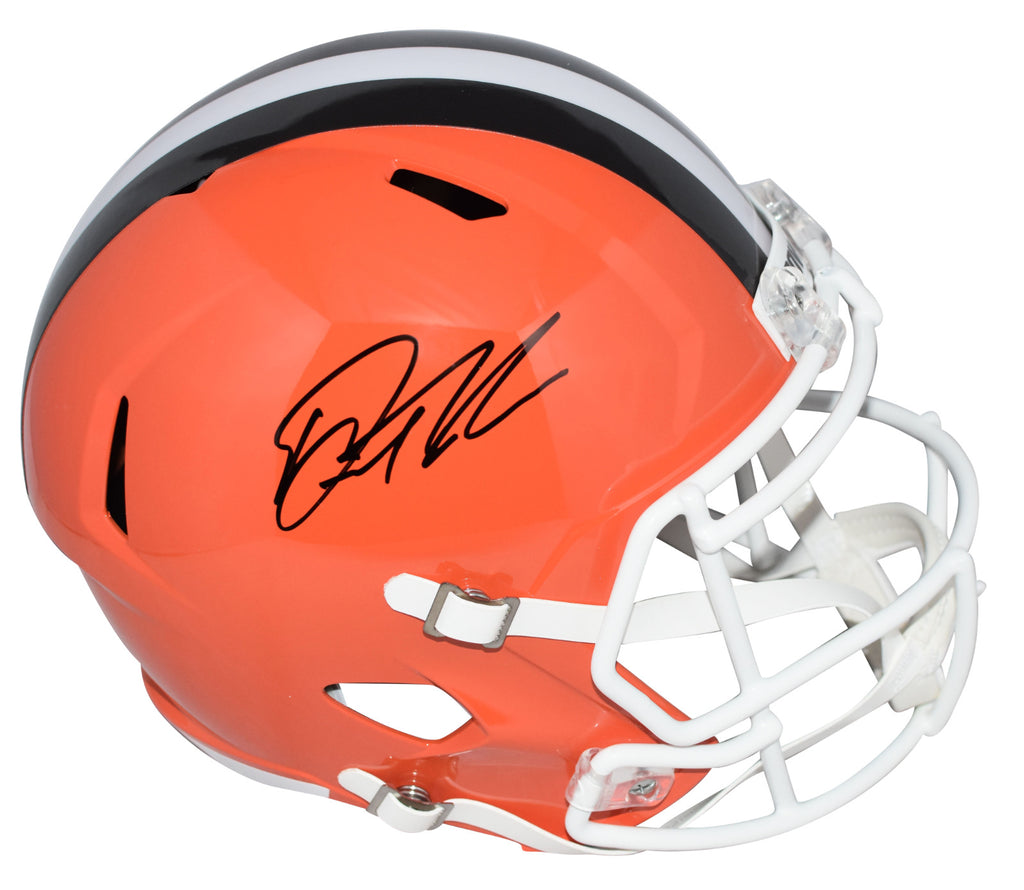 browns football helmets DORIAN THOMPSON-ROBINSON SIGNED CLEVELAND BROWNS FULL SIZE SPEED HELME – Super Sports Center