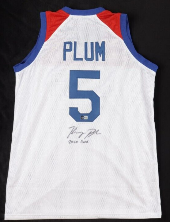 Kelcey Plum Signed Ladies 2018 & 2022 Team USA Basketball Jersey (Beck –  Super Sports Center