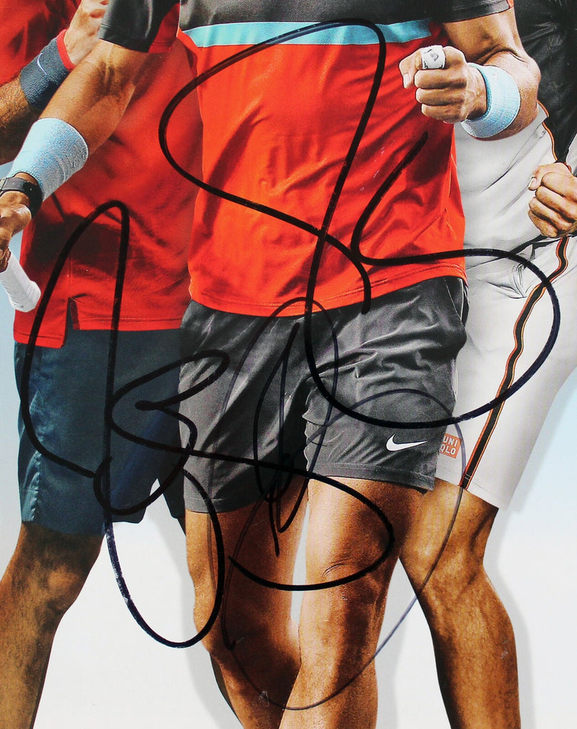 Photo Autographe Signée Novak Djokovic - Format 8x10 - Authentifiée JSA - US Open/Olympics