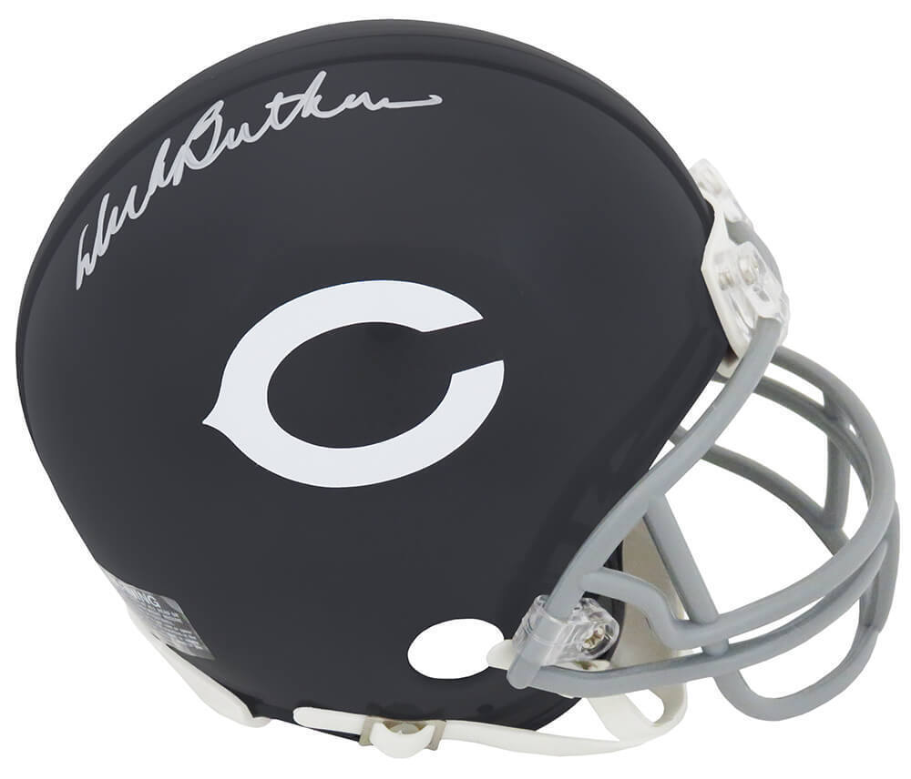 cheap football helmets at dicks Dick Butkus Signed Chicago Bears Throwback Riddell (VSR4) Mini Helmet – Super Sports Center