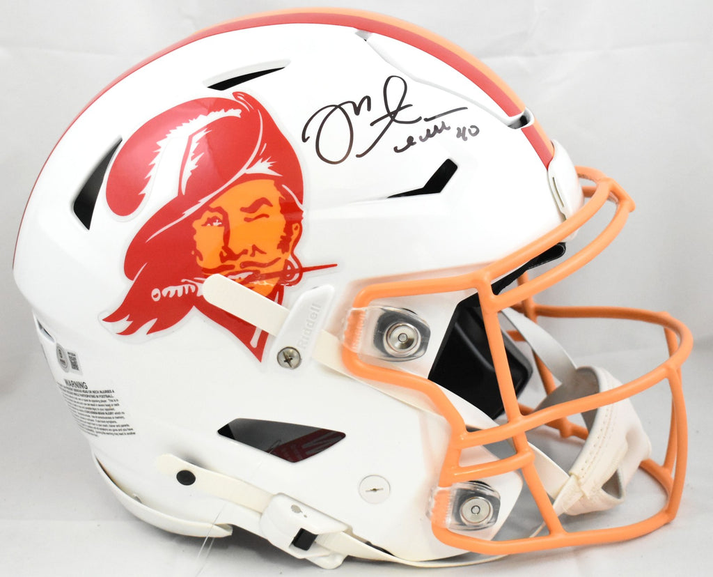 Mike Alstott Autographed Buccaneers F/S 76-96 SpeedFlex Helmet Mike Alstott Autographed Buccaneers F/S 76-96 SpeedFlex Helmet
