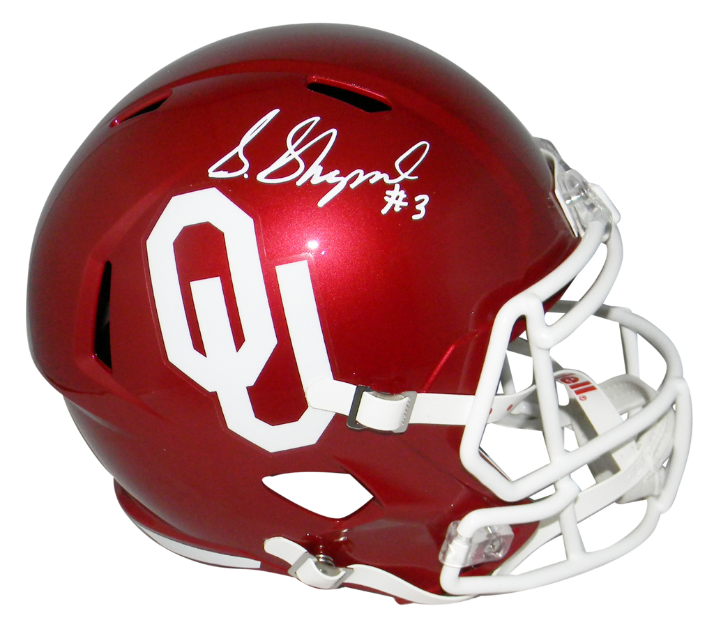 STERLING SHEPARD SIGNED AUTOGRAPHED OKLAHOMA SOONERS FULL SIZE