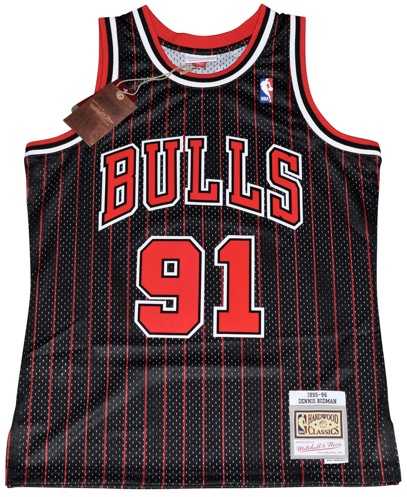 DENNIS RODMAN SIGNED CHICAGO BULLS 91 MITCHELL NESS JERSEY W HOF 2 dennis-rodman-signed-chicago-bulls-91-mitchell-ness-jersey-w-hof-2