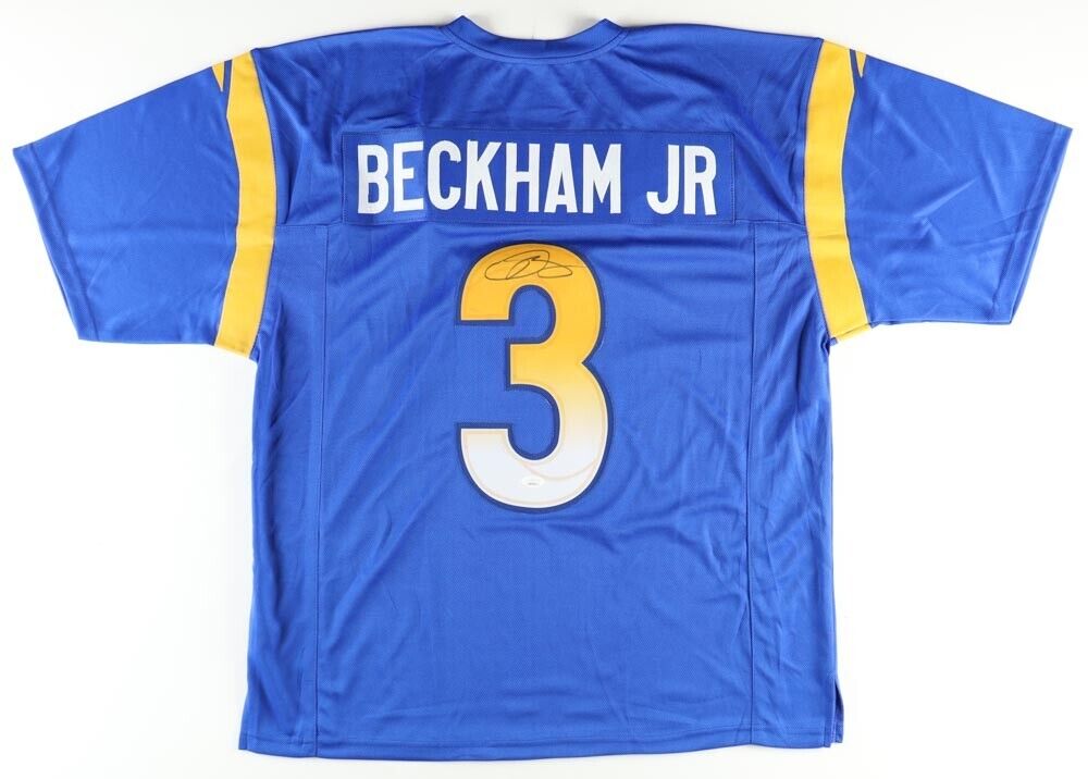 Odell Beckham Jr. Signed Rams Jersey (JSA COA) 3xPro Bowl Wide Receive –  Super Sports Center