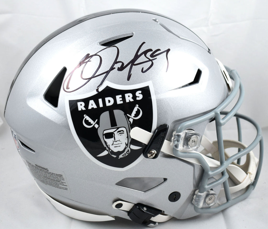 Bo Jackson Autographed Raiders F/S Speed Flex Helmet