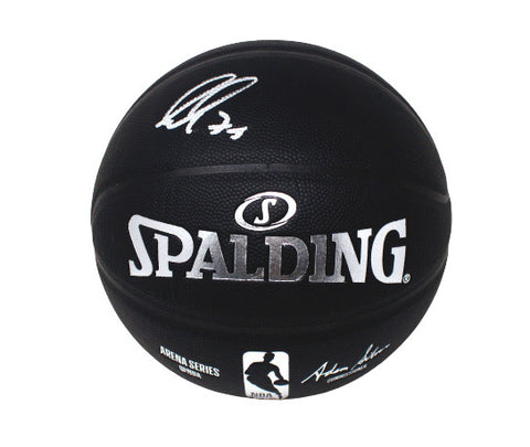 Luka Doncic Dallas Mavericks Signed Black Spalding Autograph Basketball Fanatics