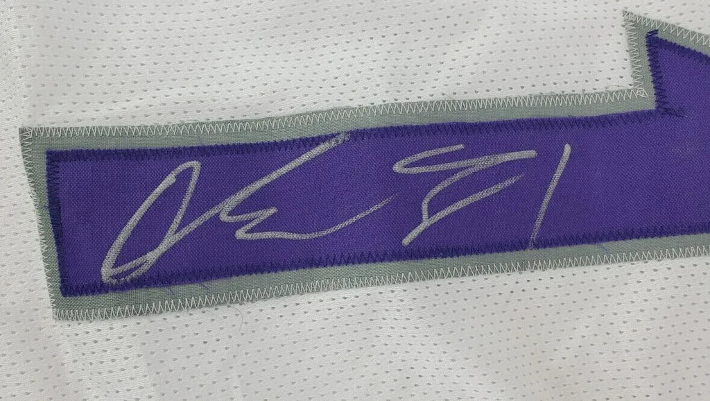 Quentin Johnston Signed TCU Horned Frogs Jersey (Beckett) L A