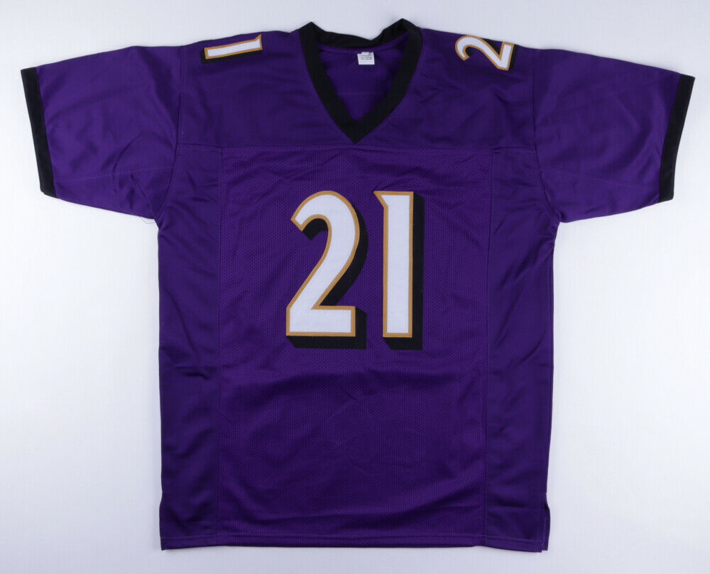 Deion Sanders Signed Baltimore Ravens Jersey (Beckett Holo) 