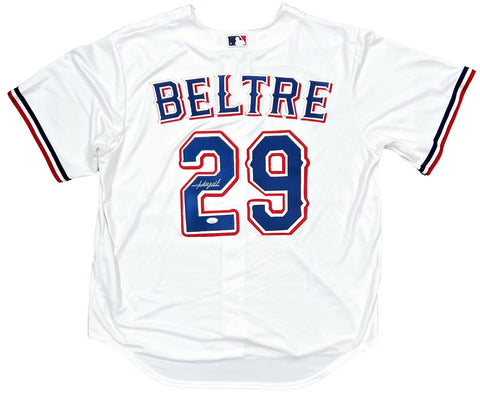 Adrian Beltre Texas Rangers Signed Authentic Nike White Home Jersey JSA