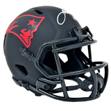 James White New England Patriots Signed Riddell Eclipse Mini Helmet JSA