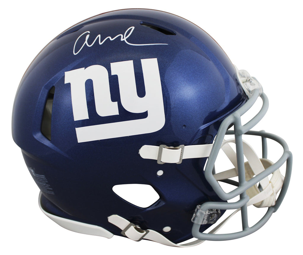 authentic proline football helmet Giants Abdul Carter Authentic Signed Full Size Speed Proline Helmet BAS Witness