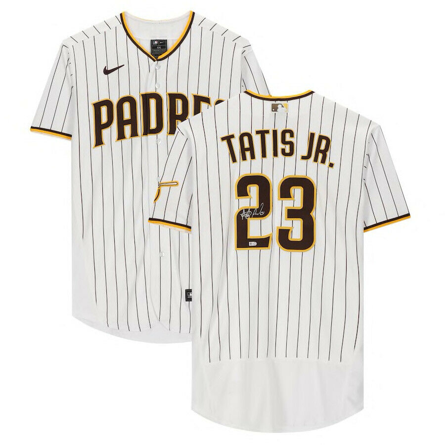 Fernando Tatis Jr. #1998 San Diego Padres Throwback Jersey – Majestic Navy Blue