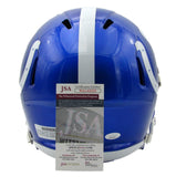 Marvin Harrison HOF Signed Colts Flash Full Size Replica Helmet JSA 167438