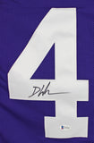 LSU Devin White Authentic Signed Purple Pro Style Framed Jersey BAS Witnessed