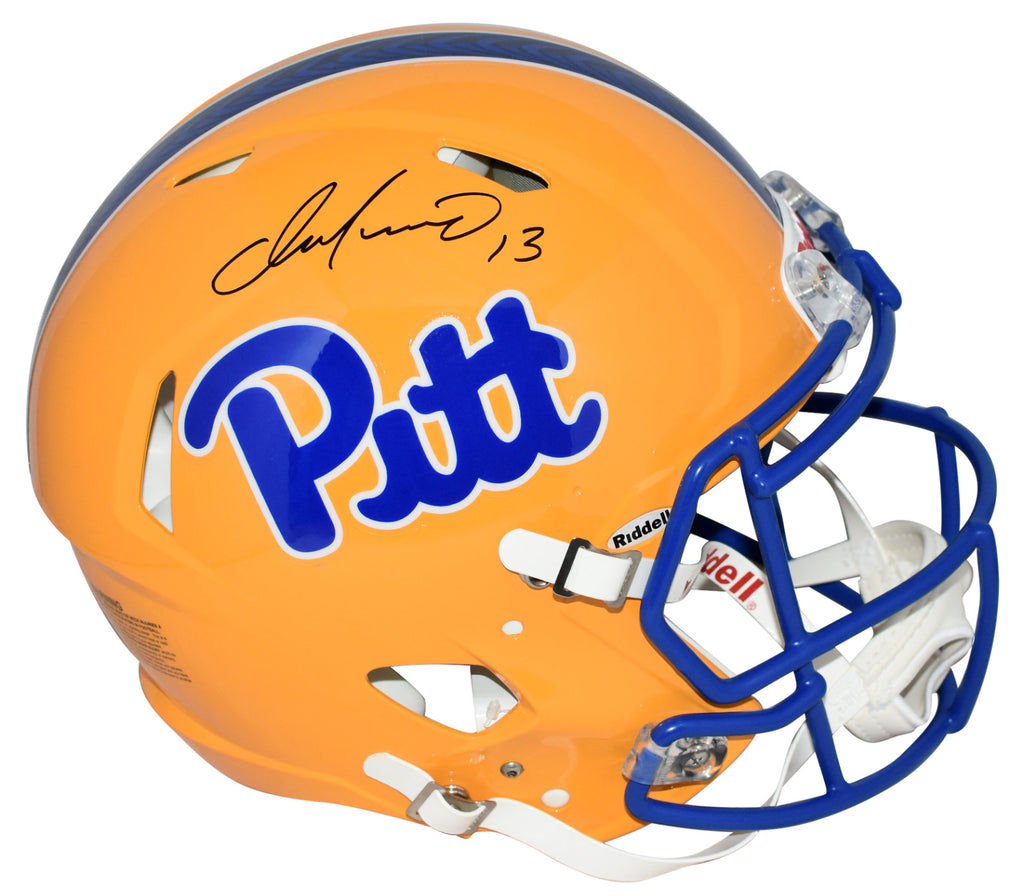 authentic pitt football helmets DAN MARINO SIGNED PITT PITTSBURGH PANTHERS AUTHENTIC SPEED HELMET BECKETT