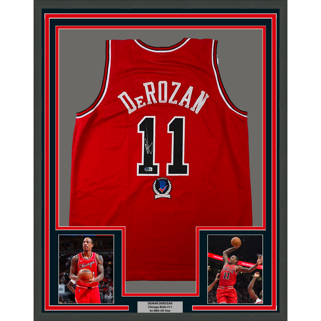 Demar derozan signed jersey on sale