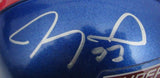 Jay Alford Signed/Autographed Brady SACK Giants Mini Football Helmet JSA 167322