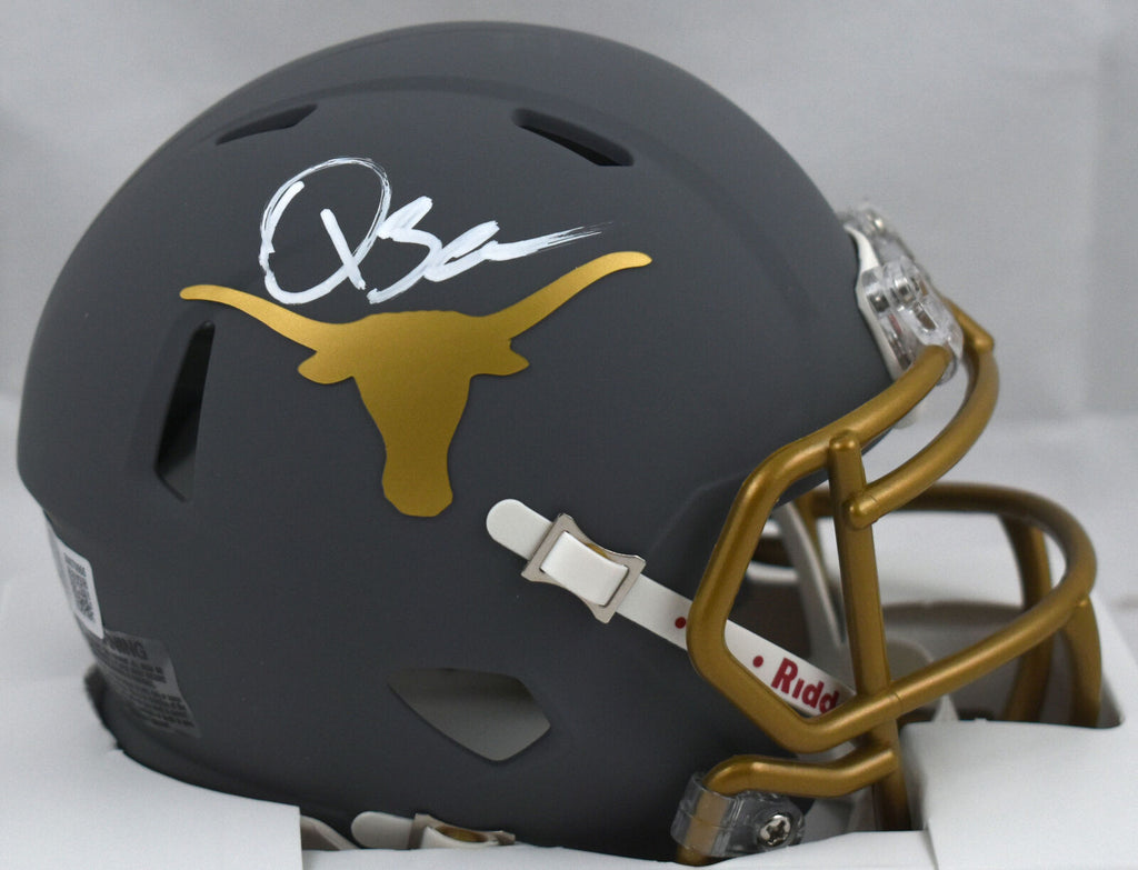 TEXAS LONGHORNS NCAA Riddell SPEED Mini Football Helmet w/ EYE SHIELD TEXAS LONGHORNS NCAA Riddell SPEED Mini Football Helmet w/ EYE SHIELD