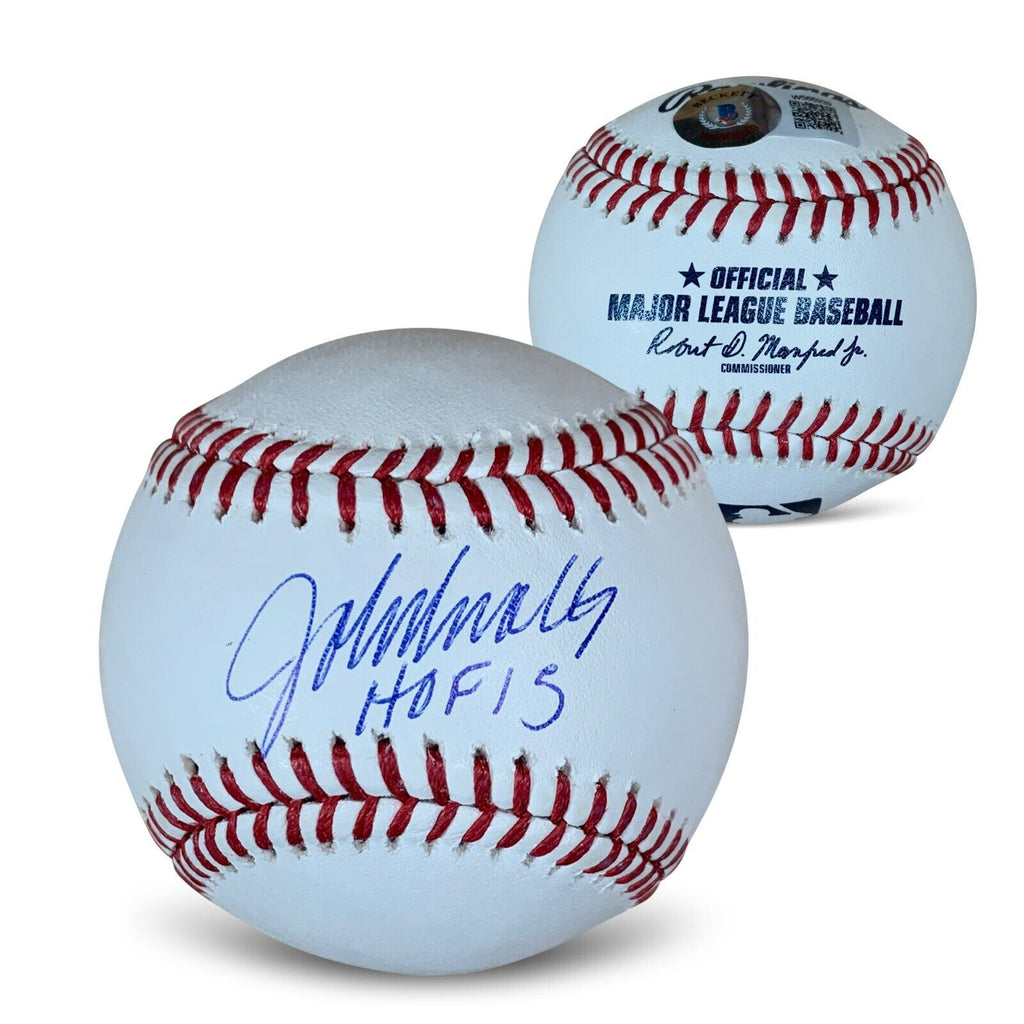 John Smoltz Autographed MLB Hall of Fame 2015 Signed Baseball
