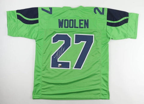 Tariq Woolen Signed Seattle Seahawks Jersey (JSA COA) 2022 Pro Bowl Def. Back