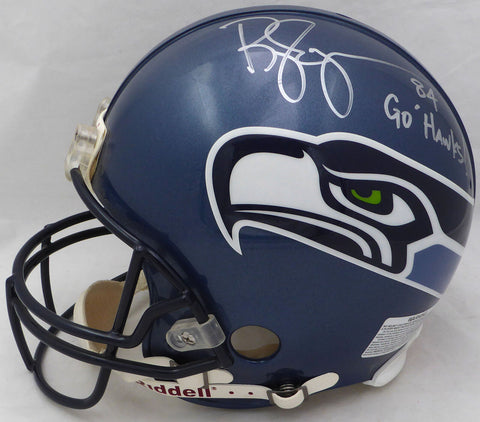 Bobby Engram Autographed Seahawks Full Size Authentic Helmet Go Hawks MCS