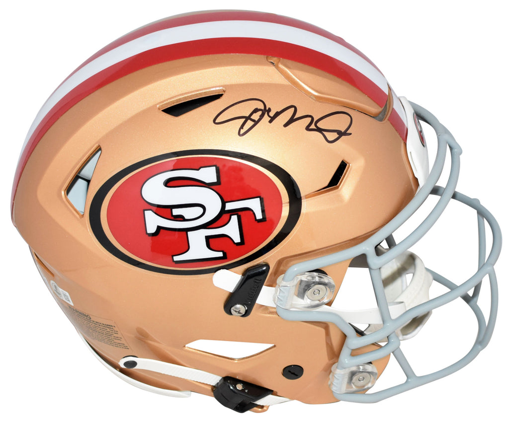 JOE MONTANA SIGNED SAN FRANCISCO 49ERS AUTHENTIC SPEEDFLEX HELMET BECK – Super Sports Center