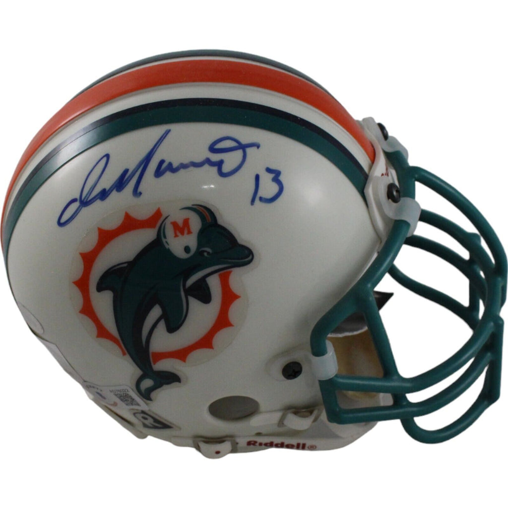 Dan Marino Signed Miami Dolphins VSR4 Authentic Mini Helmet Beckett 44 – Super Sports Center