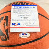 Jalen Green signed Basketball PSA/DNA Houston Rockets autographed