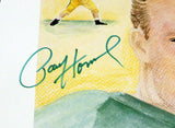 PAUL HORNUNG AUTOGRAPHED SIGNED 12X15 LITHOGRAPH PHOTO PACKERS BECKETT 156450