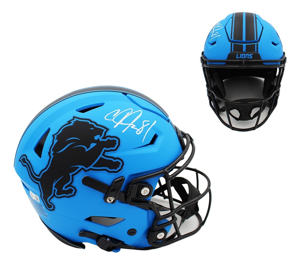 calvin johnson football helmet Calvin Johnson Signed Detroit Lions Speed Flex Authentic Rave NFL Helm – Super Sports Center