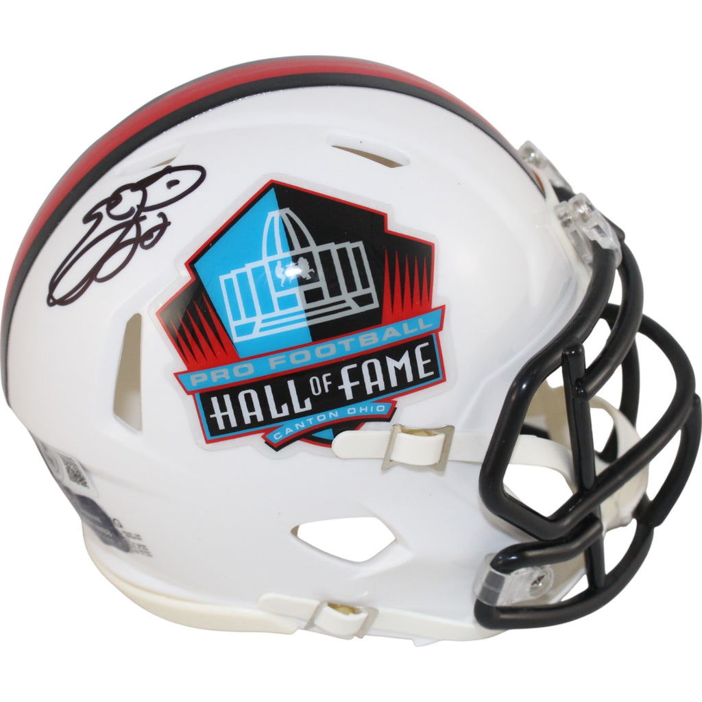emmitt smith mini helmet Emmitt Smith Autographed Hall of Fame Speed Mini Helmet Beckett Witnes – Super Sports Center