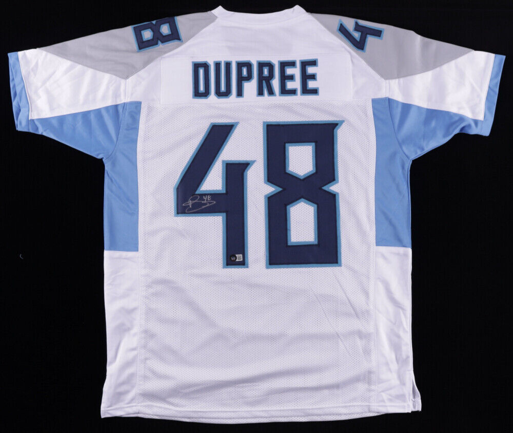 Bud Dupree Signed Tennessee Titans Jersey (Beckett) 1st Round Pick