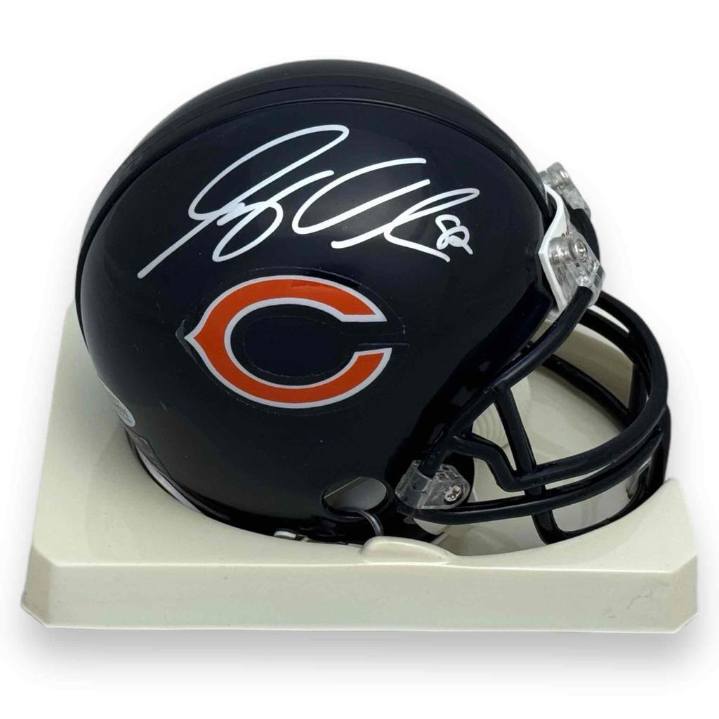 Greg Olsen Autographed Signed Chicago Bears Mini Helmet