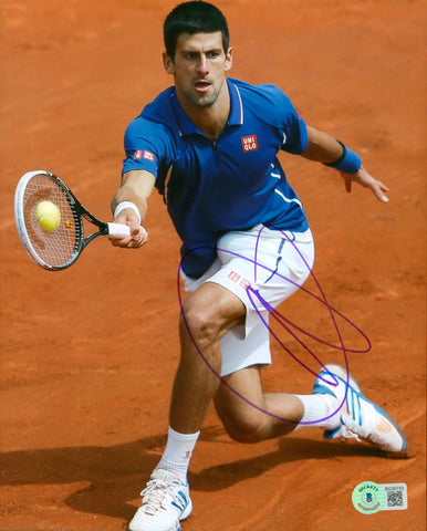 Novak Djokovic Authentic Signed 8x10 Photo Autographed BAS #BG90753