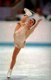 Nancy Kerrigan Signed Ice Skate Inscribed "Olympics '92, '94" (Steiner)