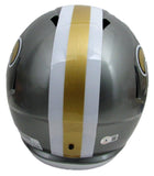 Drew Brees Autographed Full Size Flash Replica Helmet Saints Beckett 178265