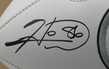 Hines Ward Autographed/Inscribed Steelers Logo Football Beckett 180991
