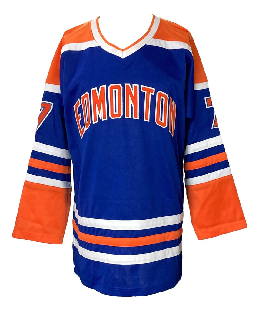 Paul Coffey Signed Edmonton Oilers Custom Hockey Jersey (JSA Witness COA)